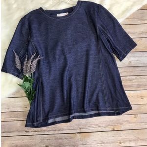 Dahlya Cassondra Swing Knit Top